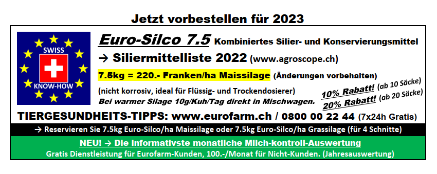 EuroSilco Siliermittelliste 2023