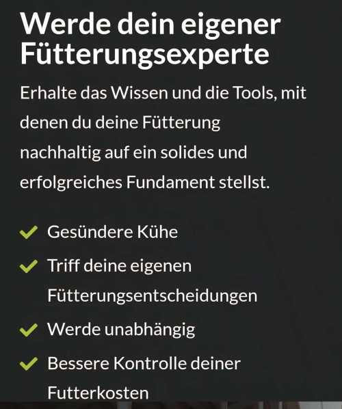 Werde dein eigener Fütterungsexperte